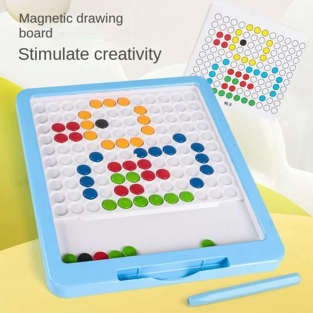 Magnetic drawing board for kids